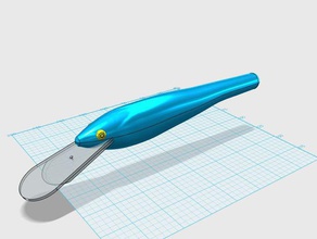 fishing lure plug sport outdoors bait fish lures 3d print model - Mito3D
