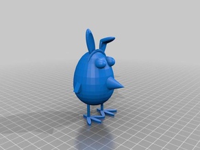easter chicken 3d printing 3d print model - Mito3D
