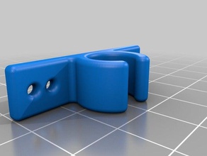 camelbak-tube holder sport outdoors backpack ski sports water pipe 3d print model - Mito3D