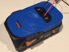 rígida de la batería herramienta eléctrica del modelo herramientas 3d print model - Mito3D