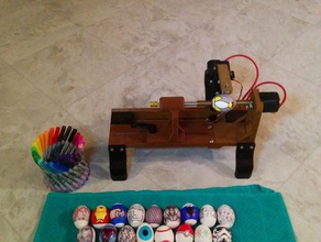 yumurta bot sanat Paskalya yumurtası eggbot spherebot 3d print model - Mito3D