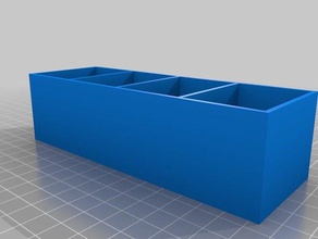 3s lipo tray containers customized 3d print model - Mito3D