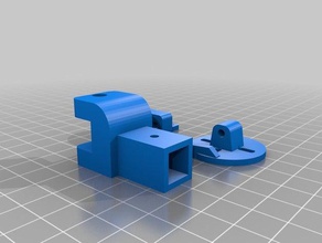 thrust vectoring motor mount 3d printing tests modelplane rc model 3d print model - Mito3D