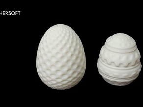 los huevos de pascua alimentos beber 3d print model - Mito3D