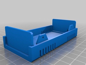 ncc caixa do poder inferior eletrônica personalizado 3d print model - Mito3D