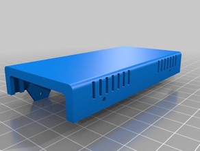 ncc potenza del coperchio della scatola l'elettronica personalizzato 3d print model - Mito3D