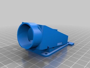 zmr 250 mobius montagem de 10 graus fixo 3d impressão 3d print model - Mito3D