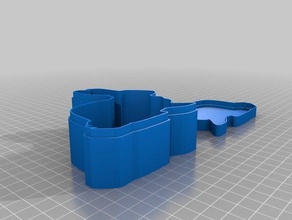 conejito de 100 los contenedores personalizado 3d print model - Mito3D