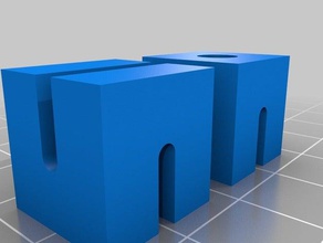 mon personnalisés stress cube serpent jouet jeu accessoires 3d print model - Mito3D