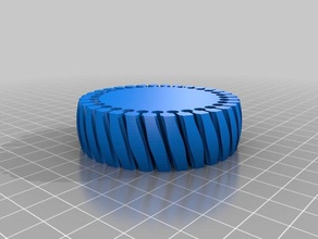 il mio personalizzato arruffato bracciale bracciali 3d print model - Mito3D