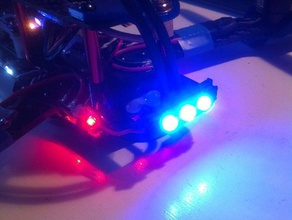 zmr250 lehim tampon monte led rc araç koruyucu korumak 3d print model - Mito3D