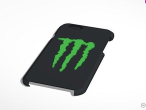 monster iphone 6 case mobile 3d print model - Mito3D
