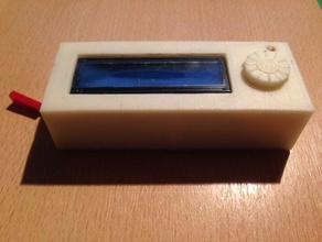 o arduino nano caso lcd codificador eletrônica 3d print model - Mito3D