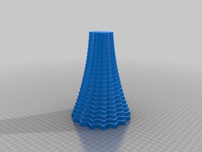lampshade 5 tall decor customized 3d print model - Mito3D