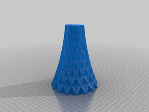 lampshade 3 tall decor customized 3d print model - Mito3D