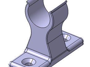 fensterkurbelhalter jalousie lifter retainer replacement parts 3d print model - Mito3D