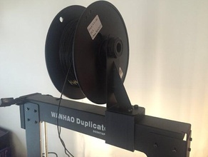 wanhao i3-Duplikator-spool-Halter-clip 3d drucken filament spool holder duplicator i3 3d print model - Mito3D