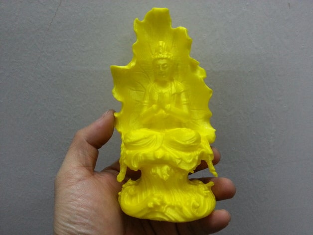 buddha leaf sculptures 3D print model - Mito3D