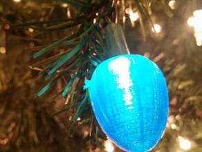 pasqua decorazioni per l'albero bambini di natale divertente vacanza ragazzi luce ornamento topper 3d print model - Mito3D