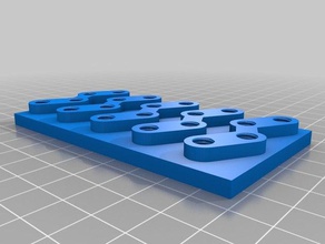 simple e3d nozzle holder printer accessories 3d print model - Mito3D