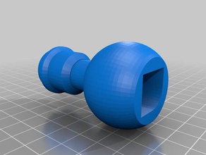 audi shifter ball fix automotive 3d print model - Mito3D