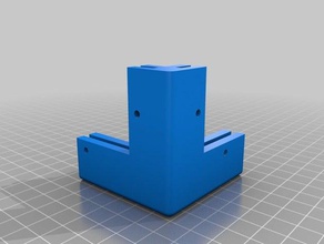 enclosure corners diy 3d print model - Mito3D