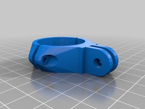 customized gopromounts library expand camera 3d print model - Mito3D