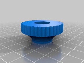 spool knob diy customized 3d print model - Mito3D