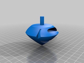 logotipo do superman giroscópio dados 3d print model - Mito3D