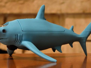 shark box mod diy ecig ecigarette svapo vape vapers vaping 3d print model - Mito3D