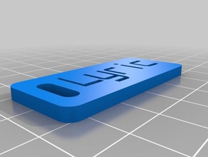 cyric tag organization customized 3d print model - Mito3D