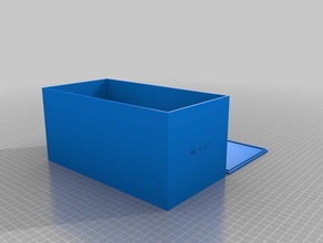 boite rangement containers customized 3d print model - Mito3D
