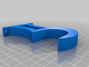 multiple filament rolls holder 3d printer accessories 3d print model - Mito3D