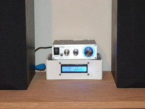 raspberry pi home bookshelf stereo audio music 3d print model - Mito3D