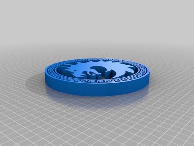 enders Spiel dragon army logo 3d drucken logos 3D print model - Mito3D