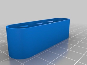 4x1 caso superior derecha de tamaño los contenedores personalizado 3d print model - Mito3D