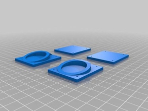 basic pipe flange dry box 3d printing filament storage 3d print model - Mito3D