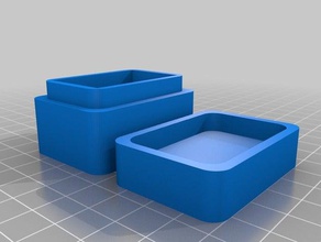 la mia casella personalizzata contenitori 3d print model - Mito3D