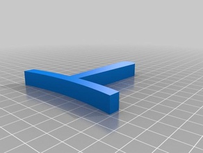 my customized fretboard radius gauge hand tools 3d print model - Mito3D