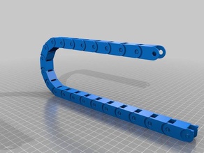 cadena portacables 3d Drucker Teile angepasst 3d print model - Mito3D