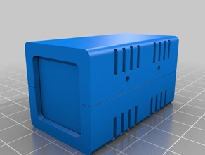 caja 55x30x30 eletrônica personalizado 3d print model - Mito3D
