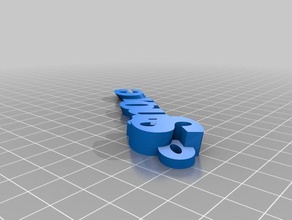 simonekeychian keychains customized 3d print model - Mito3D