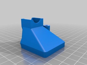 taz olive front fan duct 3d printer parts 3d print model - Mito3D