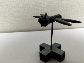 scuro libellula animali 3d print model - Mito3D