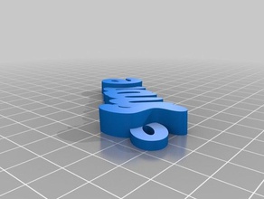 simonekeychain keychains customized 3d print model - Mito3D