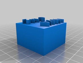 küp maya sanat 3d print model - Mito3D