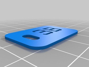 il mio personalizzato etiqueta 3b organizzazione 3d print model - Mito3D