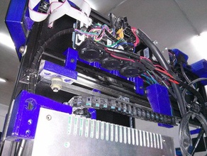 elettronica fan bcn3d+ riduzione del rumore la stampante accessori arduino di raffreddamento ventola i rampe 3d print model - Mito3D