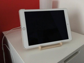 ipad tablet stand holder 3d print model - Mito3D