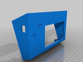 painel devido v11 rostock max 3d a impressora os acessórios dueto paneldue v2 seemecnc think3dprint3d 3d print model - Mito3D